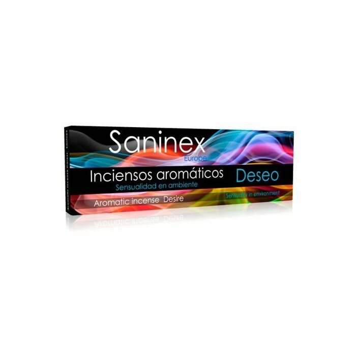 Saninex incienso aromatico deseo 20 sticks