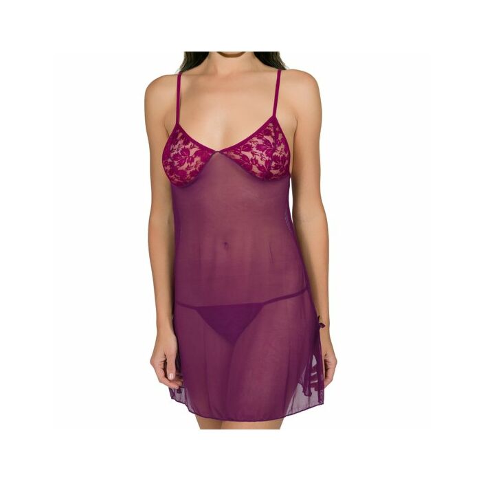 Sexy babydoll morado