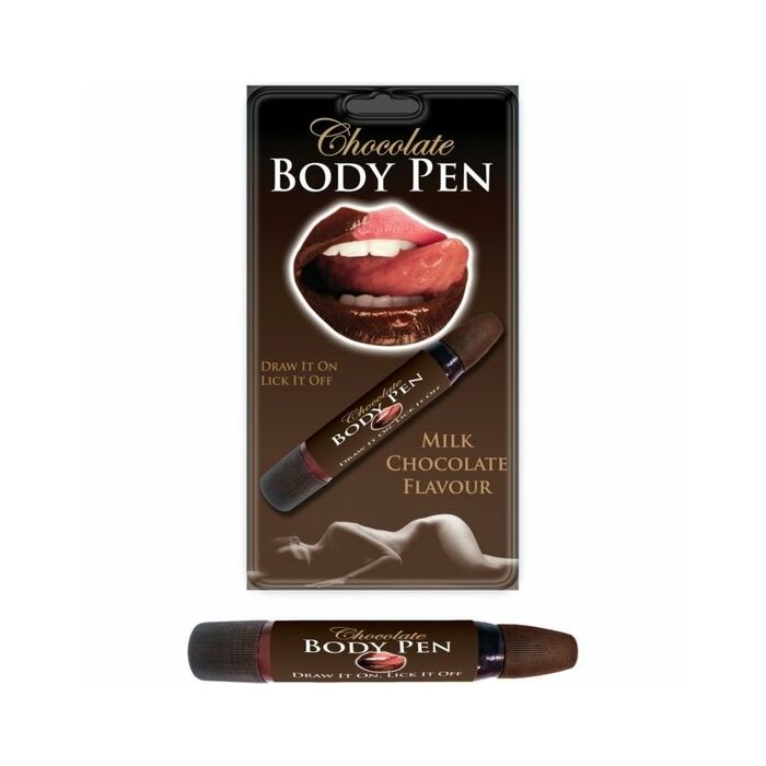 Body pen de chocolate