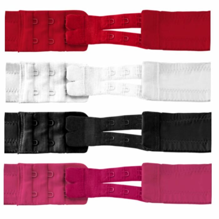 Byebra extensores de contorno flexibles 2 ganchos 4uds