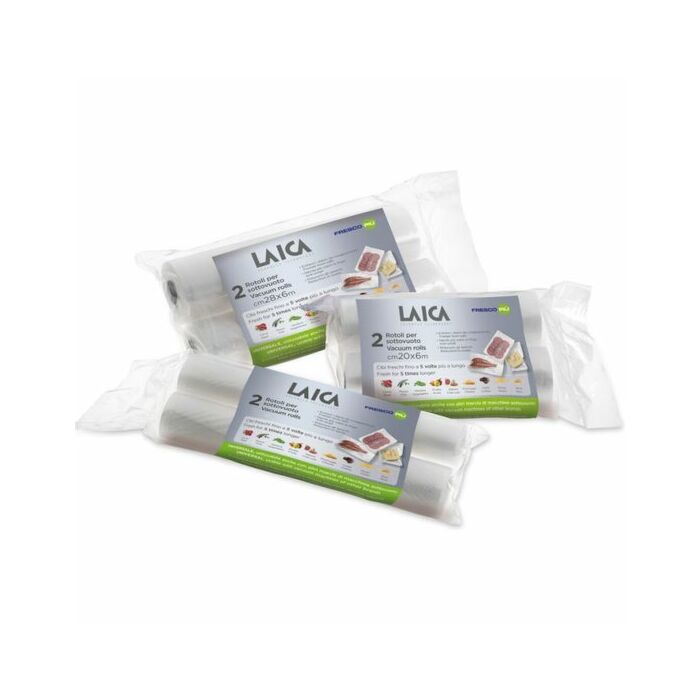 2 rollos conservacion vacio 28x300 cm.