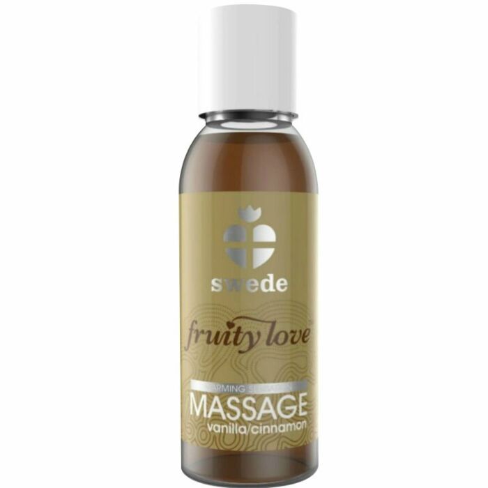 Fruity love aceite masaje efector calor 50 ml vainilla / canela swede