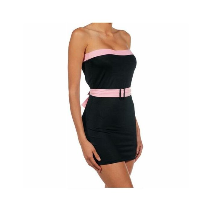 Intimax vestido alba negro