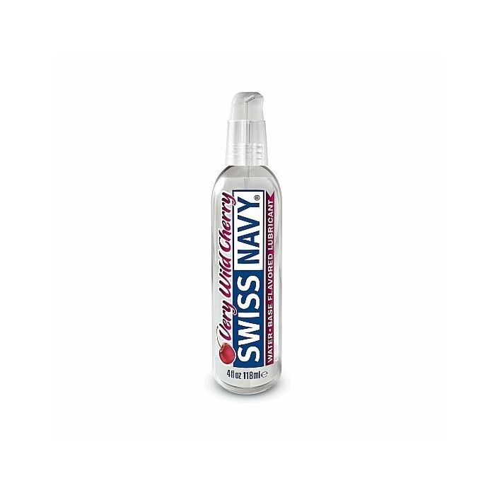 Swiss navy lubricante con base de agua sabor cereza intenso 118 ml