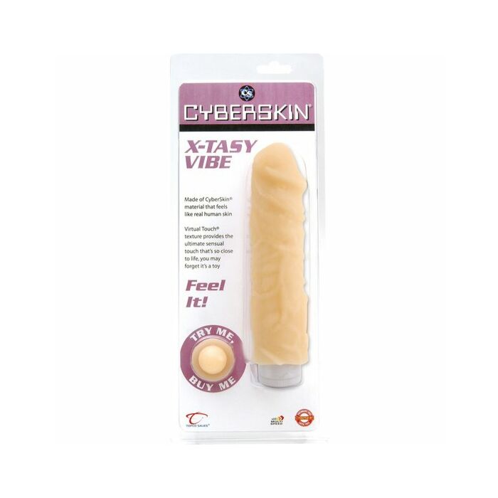 Cyberskin vibrador x-tasy