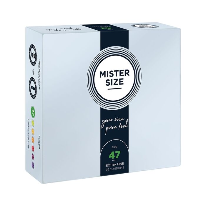 Mister size 47 (36 pack) - extra fino