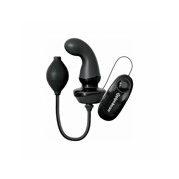 Masajeador inflable punto p negro