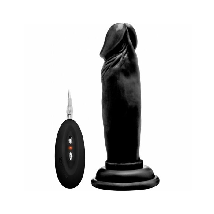 Real rock 007 vibrador 100 realistico negro 15 cm