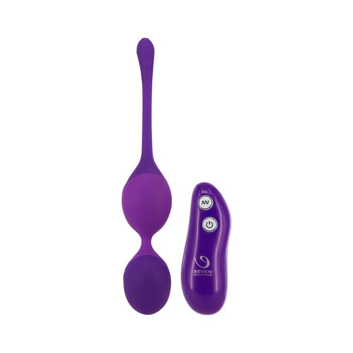 Bolas dobles trainer mando remoto - morado