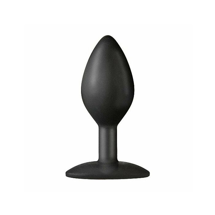 The minis spade plug anal mediano negro