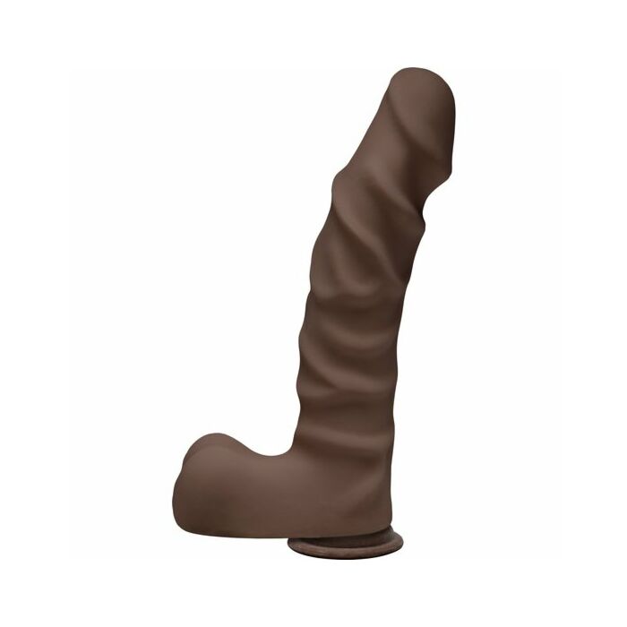 The ragin d pene realístico 23 cm chocolate