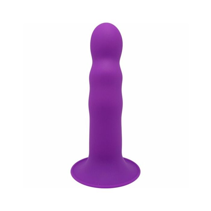 Hitsens 3 - dildo silicona doble densidad morado
