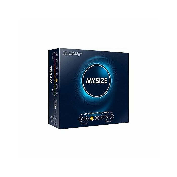 My size preservativos 53mm - 36uds