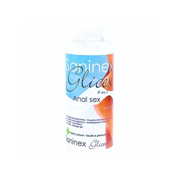Saninex extra lubricant glicex 4 in 1 anal sex 100ml
