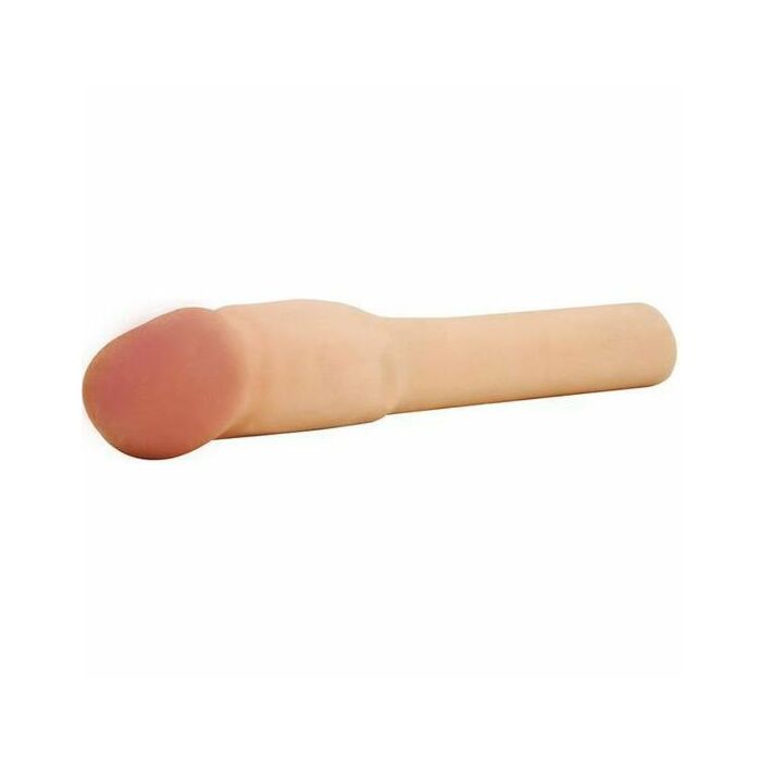 Cyberskin vibrador extension de pene natural