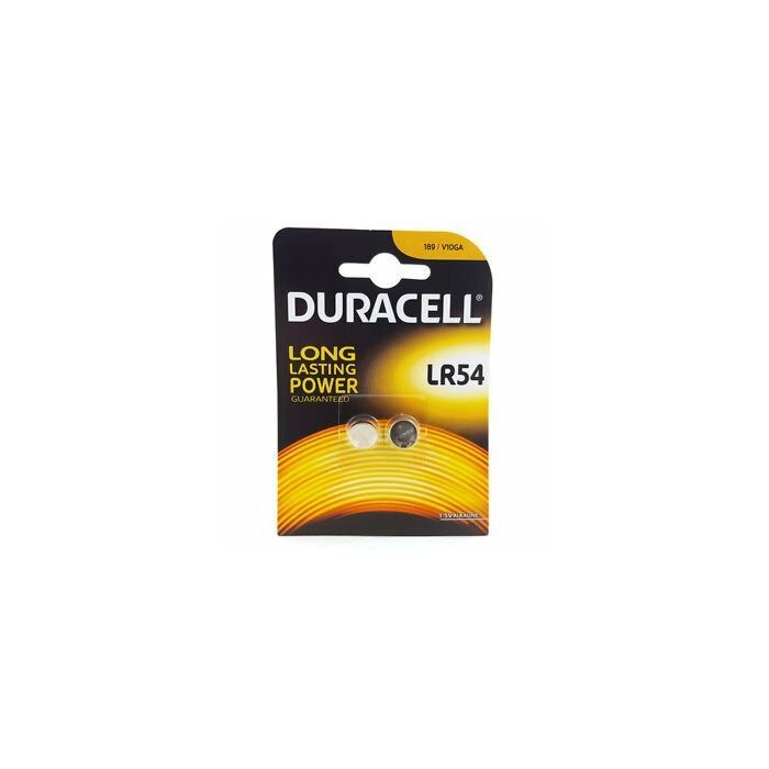 Duracell pila boton alcalina lr44 1,5v blister*2