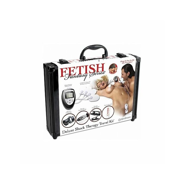 Fetish fantasy kit de viaje deluxe de shock therapy