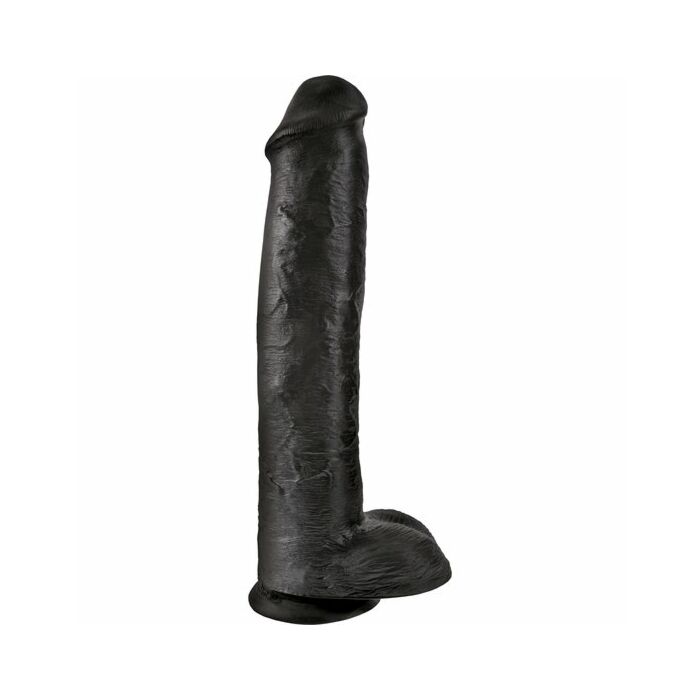 Pene Realístico King Cock Negro 38cm