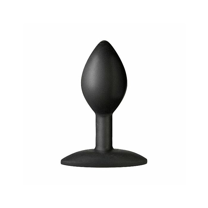 The minis spade plug anal pequeo negro