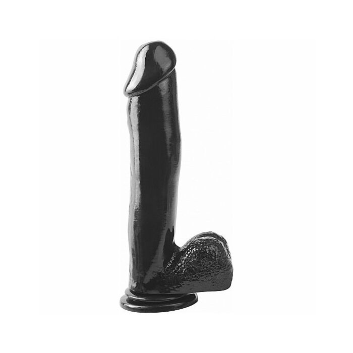 Basix rubber works pene 29 cm negro