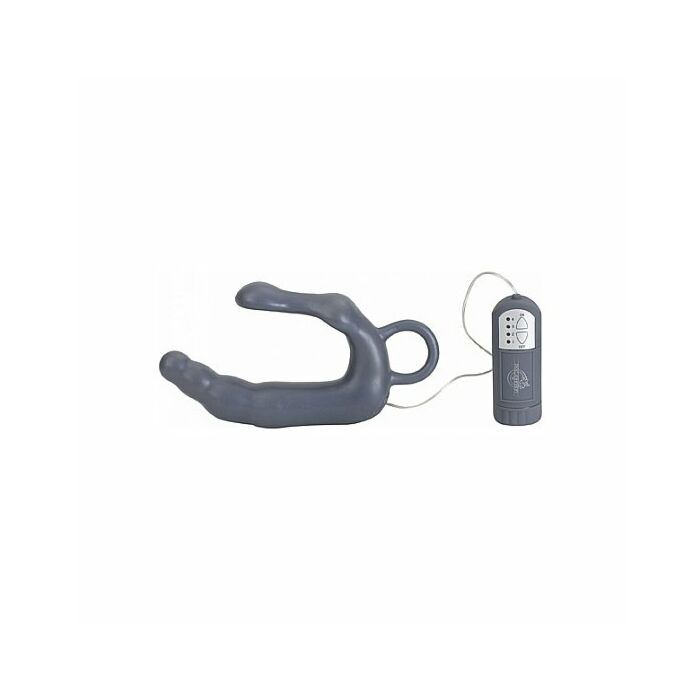 Men pleasure wand - vibrador masculino extra largo gris