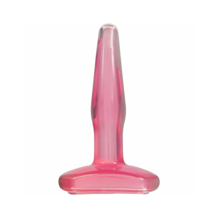 Crystal jellies plug anal pequeo rosa