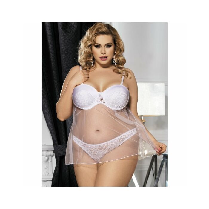 Picardías franta blanco