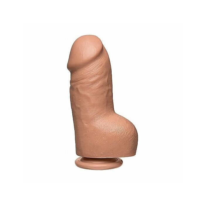 Fat d - pene realístico firmskyn 20cm - vainilla