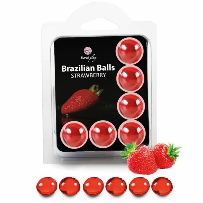Bolas Brazilian Fresa Set