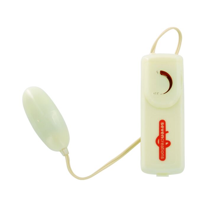 Glow in the dark - huevo vibrador con mando