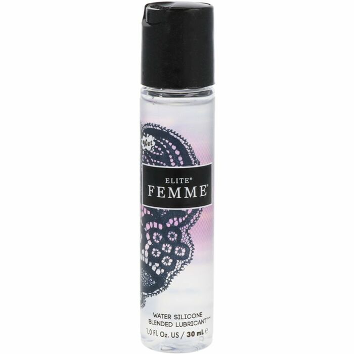 Wet elite femme lubricante base agua y silicona 30 ml