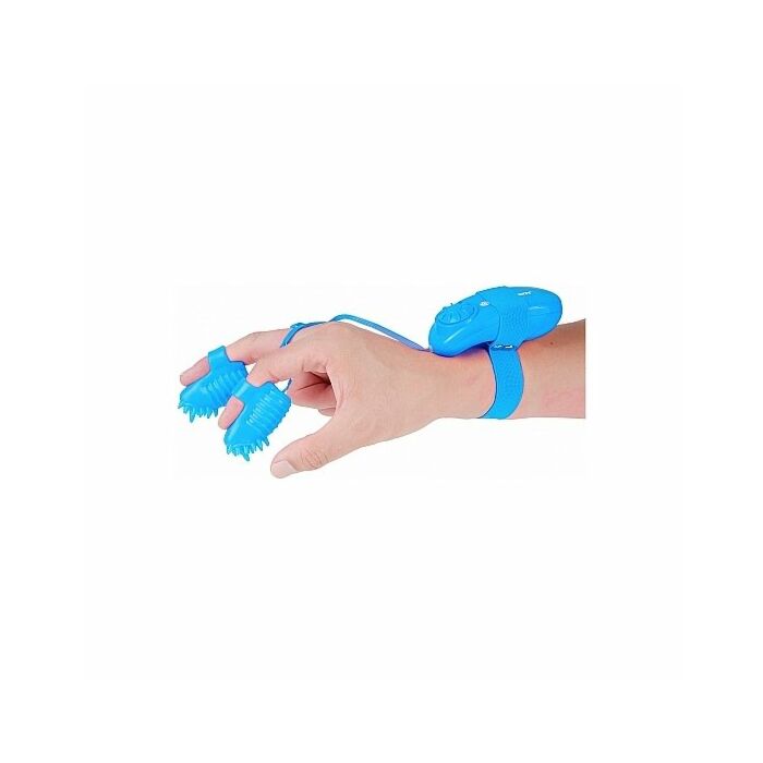 Magic touch finger fun - estimulador dedal azul
