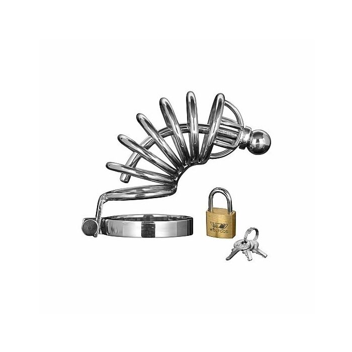 Asylum - dispositivo castidad 6 anillos