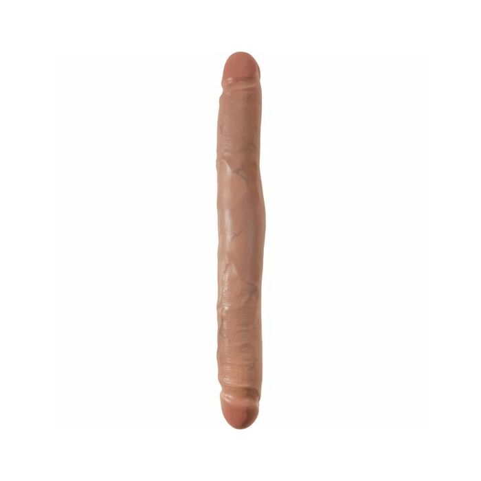 King cock pene delgado doble penetración 30cm mulato