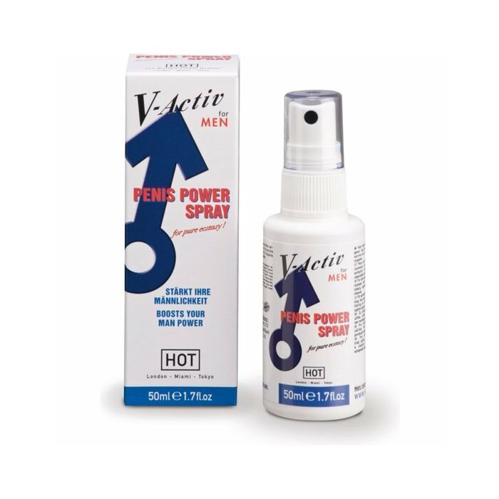 Hot v-activ hombre spray potenciador de la ereccion