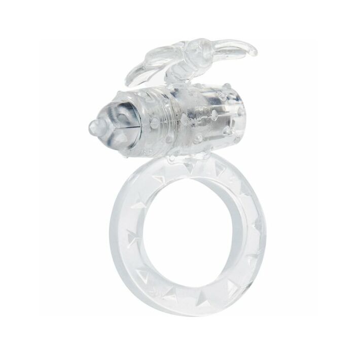 Anillo pene con vibracion transparente