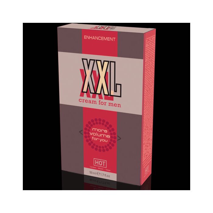 Hot xxl crema vigorizante para él - 50ml