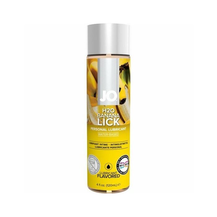 Jo lubricante agua sabor platano 150 ml