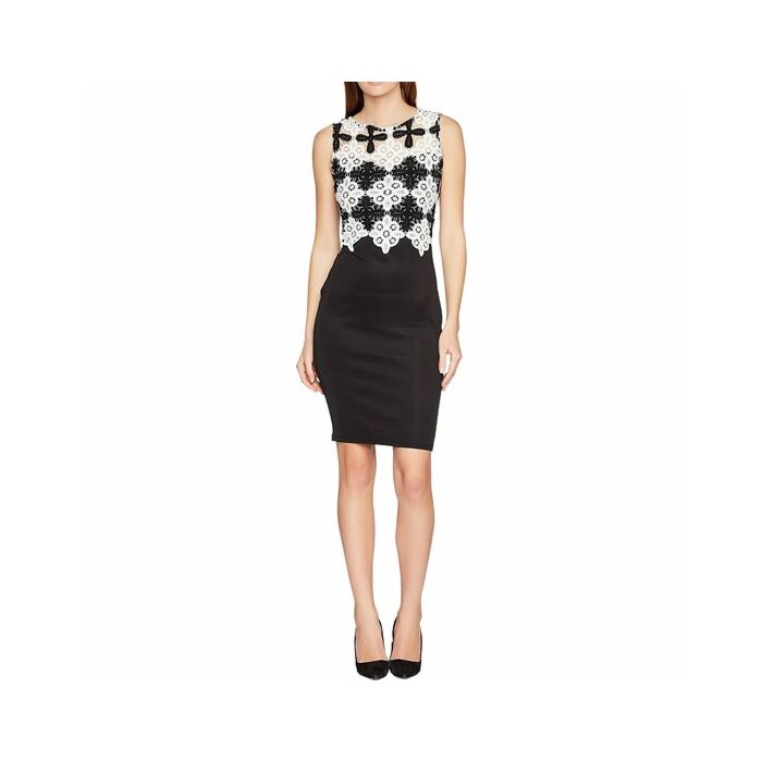 Vestido snowflake negro