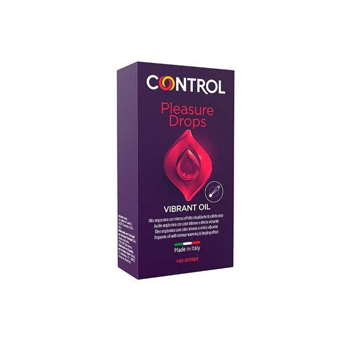 Control Pleasure Drops Aceite Vibrador - Estimulante Clítoris