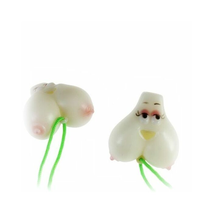 Silbato teta fluorescentes