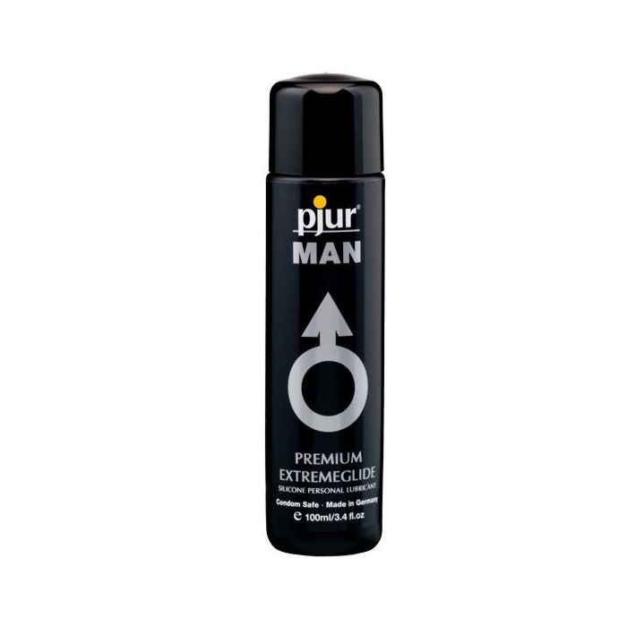 Pjur Man Premium Lubricante 100 ml - Base de Silicona