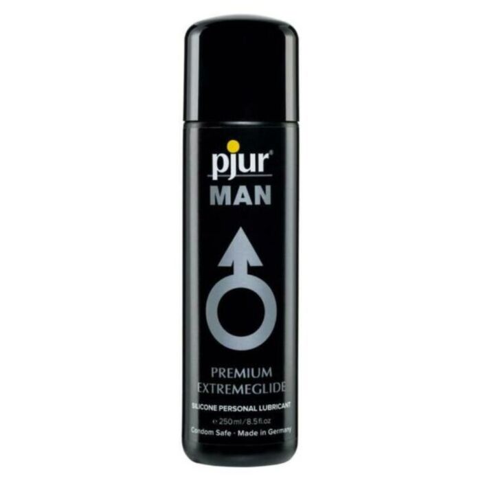 Pjur Man Premium Lubricante 250 ml - Base de Silicona y Larga Duración