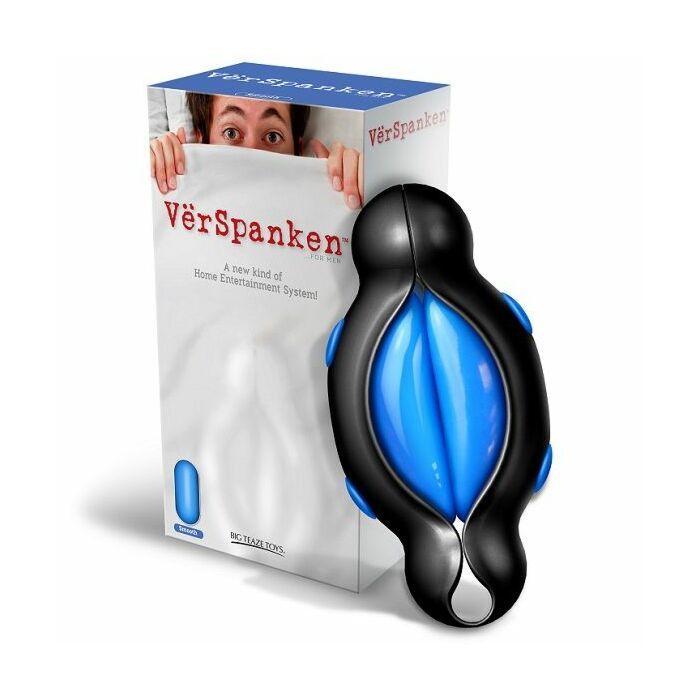 Verspanken masturbador masculino suave azul