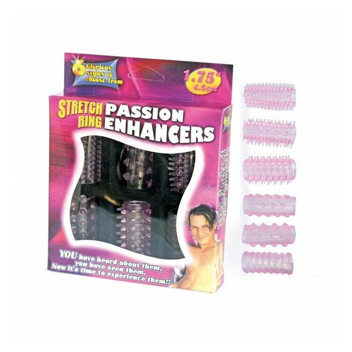 Tickler sleeve set 6 fundas