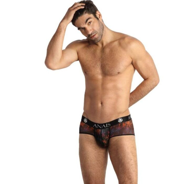 Anais Men - Boxer Chill Negro - Tallas S a 3XL
