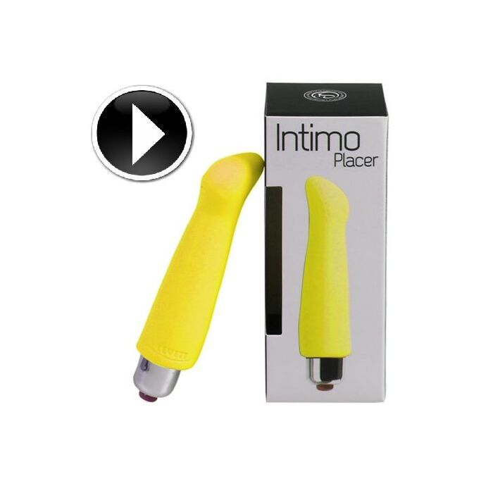 Mini vibrador intimo placer amarillo