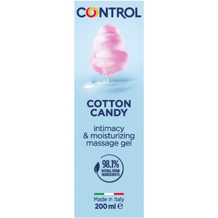 Control - Masaje Gel 3 en 1 Algodón de Azúcar 200 ml