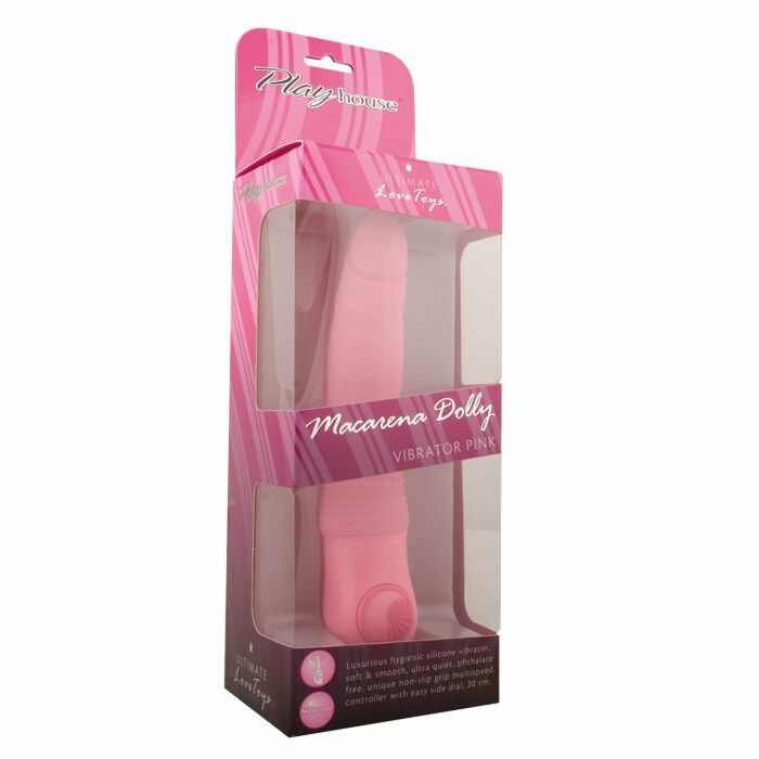 Macarena dolly vibrador rosa playhouse