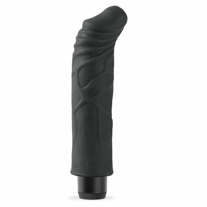 Real feel lifelike toyz vibrador num 6 negro